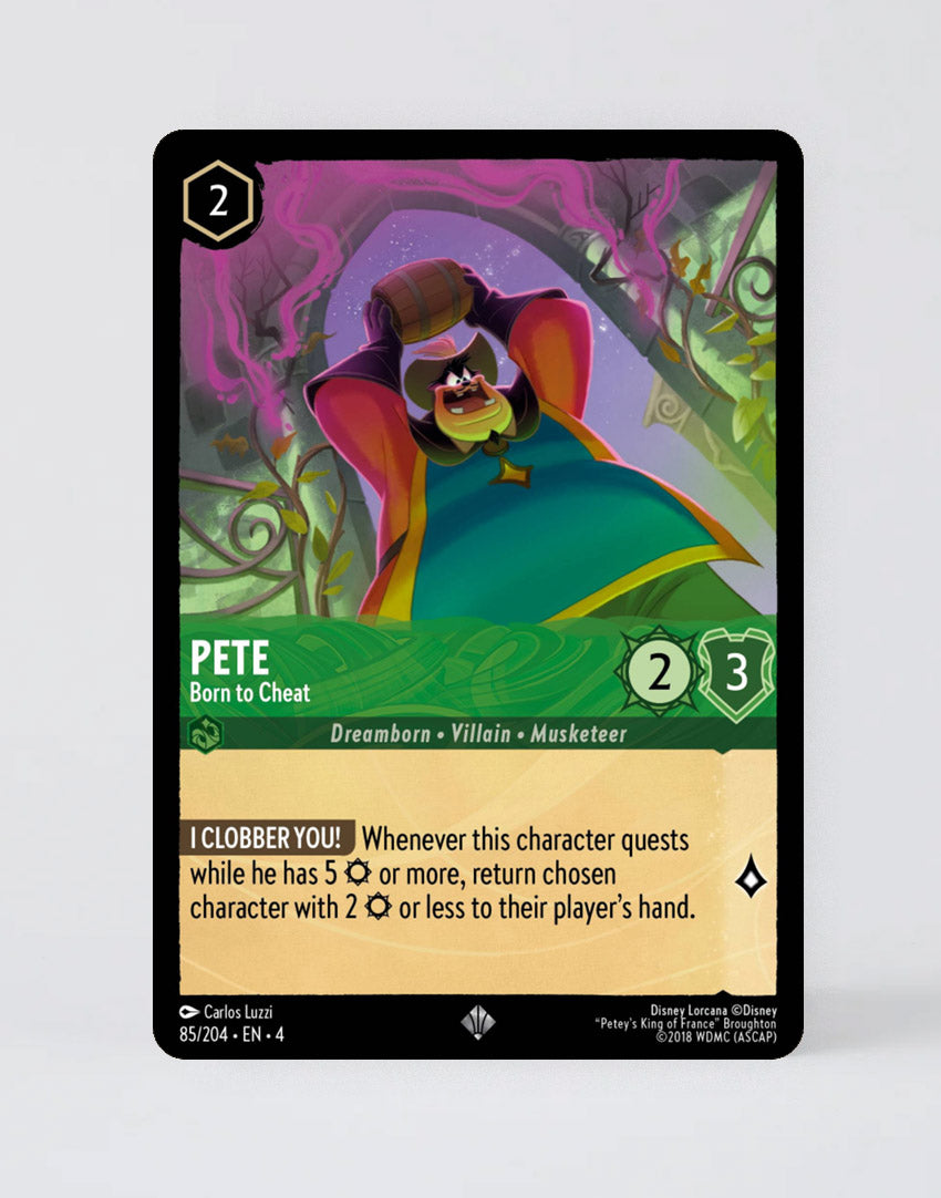 Pete - Born to Cheat - FOIL