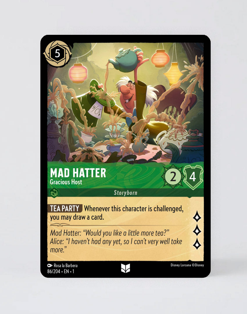 Mad Hatter - Gracious Host
