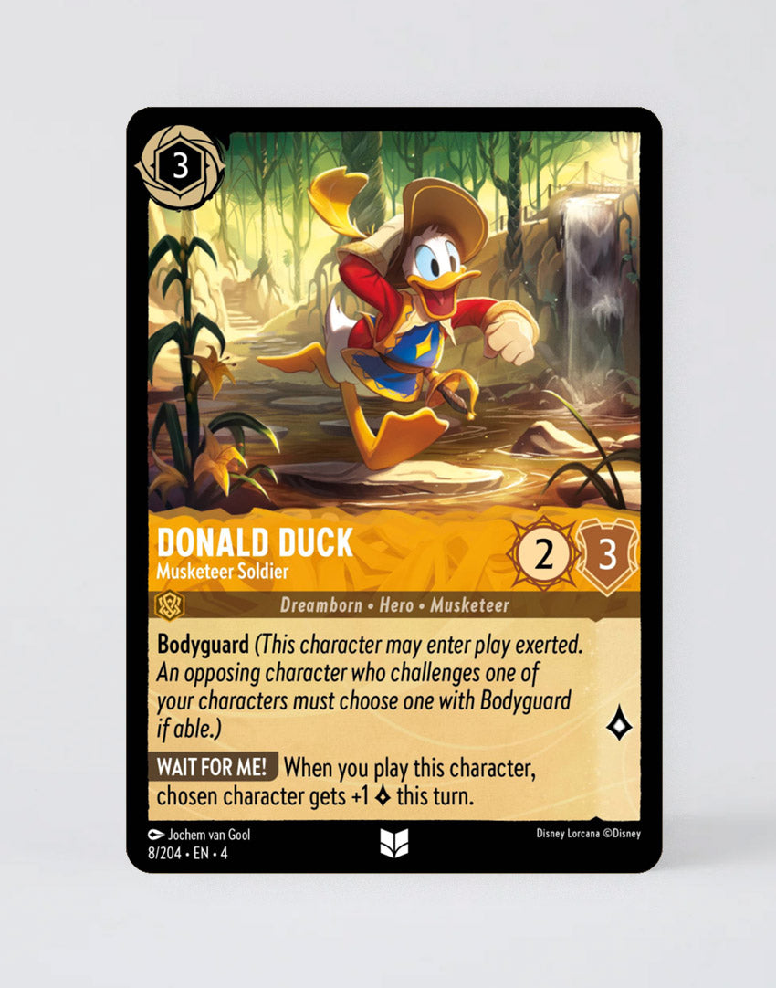 Donald Duck - Musketeer Soldier