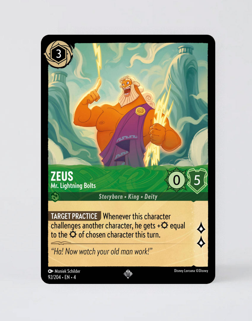 Zeus - Mr. Lightning Bolts