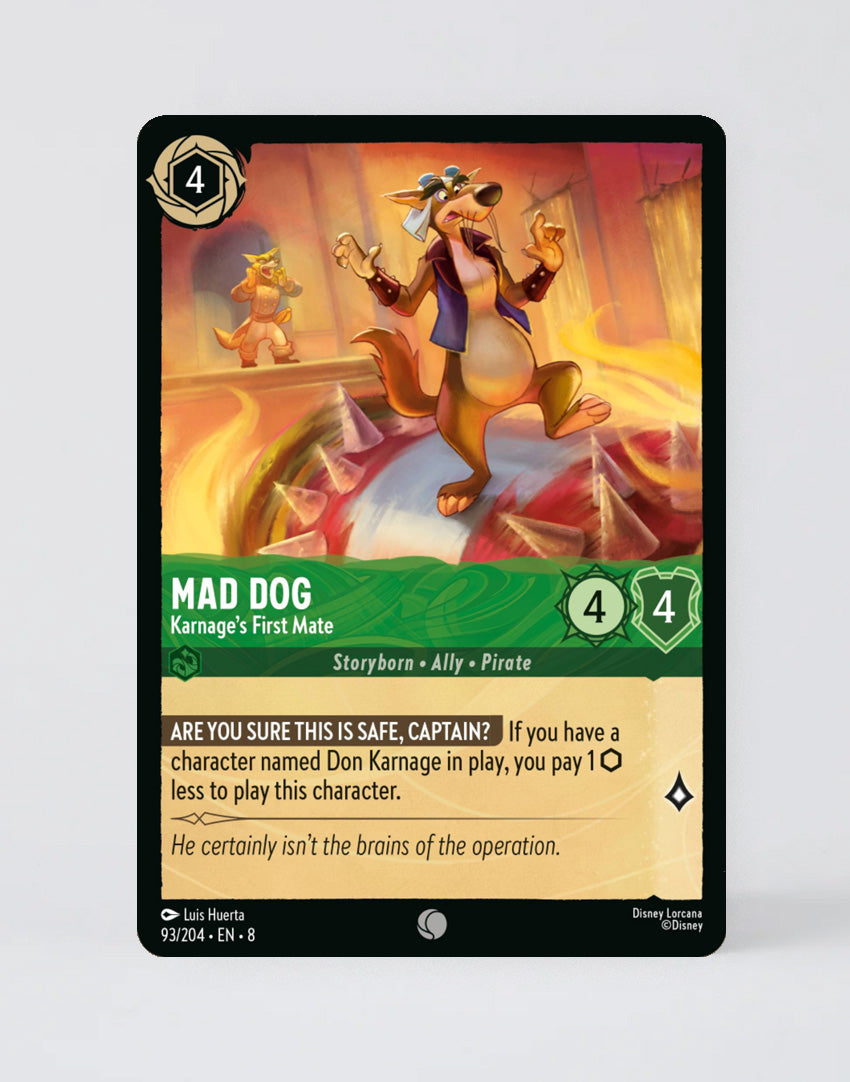 Mad Dog - Karnage's First Mate