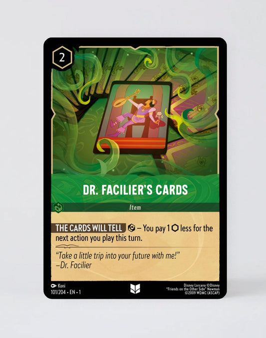 Dr. Facilier's Cards