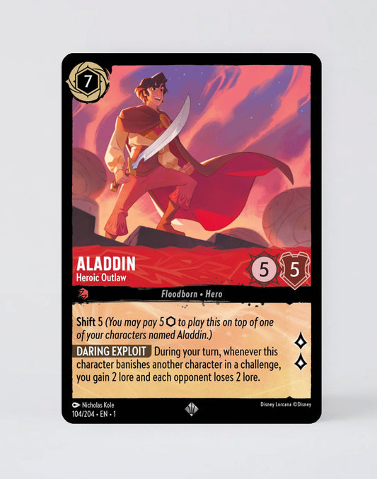Aladdin - Heroic Outlaw - FOIL