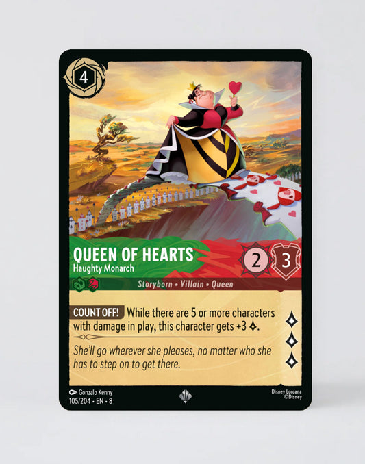 Queen of Hearts - Haughty Monarch