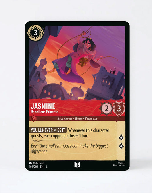 Jasmine - Rebellious Princess - FOIL