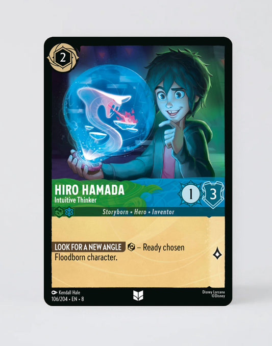 Hiro Hamada - Intuitive Thinker