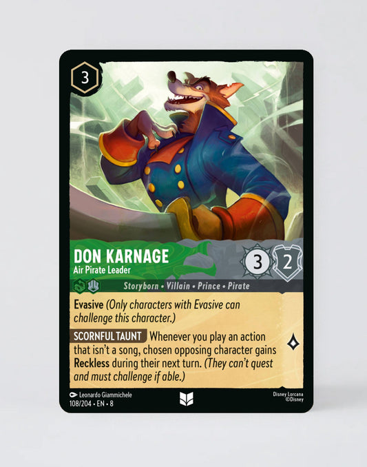 Don Karnage - Air Pirate Leader
