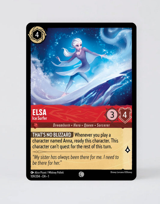 Elsa - Ice Surfer