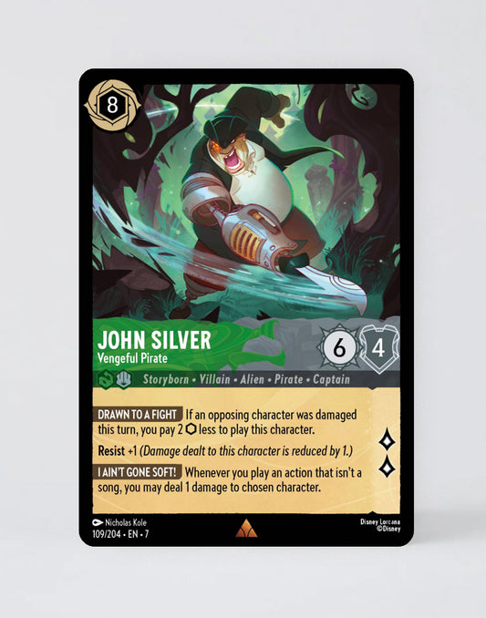 John Silver - Vengeful Pirate - FOIL