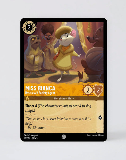 Miss Bianca - Rescue Aid Society Agent