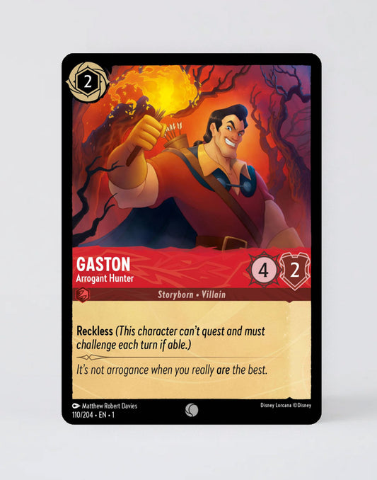 Gaston - Arrogant Hunter
