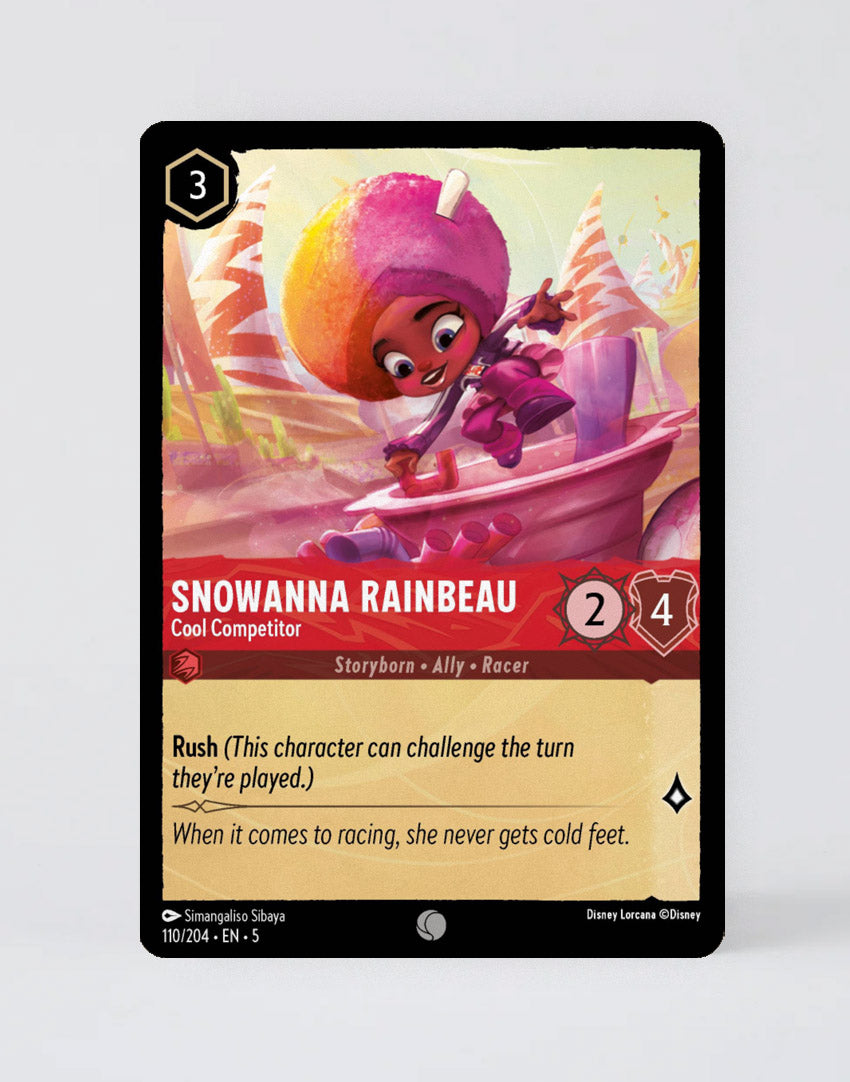 Snowanna Rainbeau - Cool Competitor