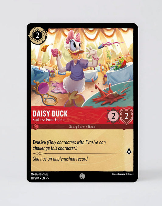 Daisy Duck - Spotless Food-Fighter