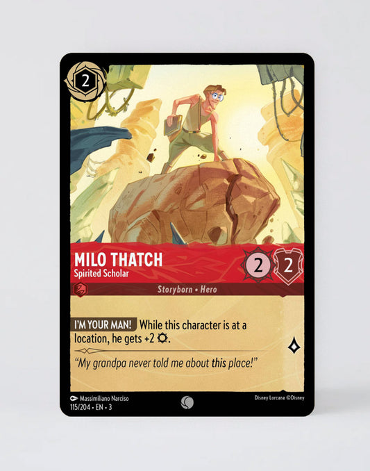 Milo Thatch - Spirited Scholar