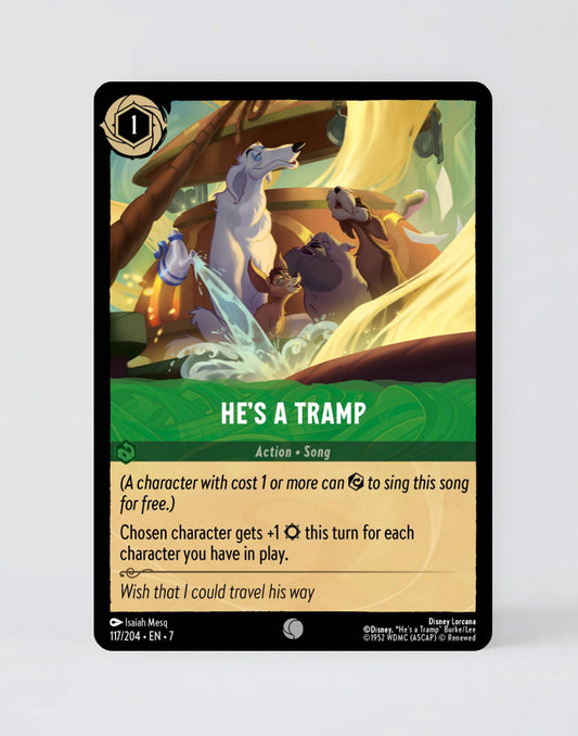 He's a Tramp - FOIL