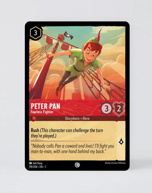 Peter Pan - Fearless Fighter - FOIL