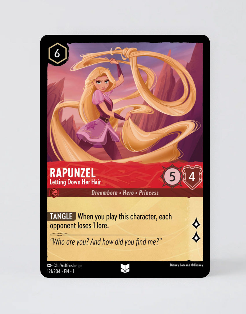 Rapunzel - Letting Down Her Hair - FOIL