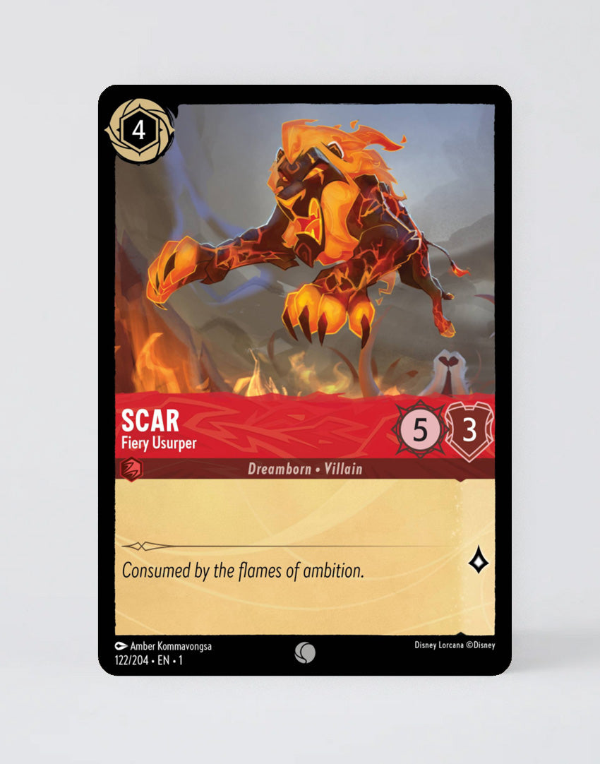 Scar - Fiery Usurper - FOIL