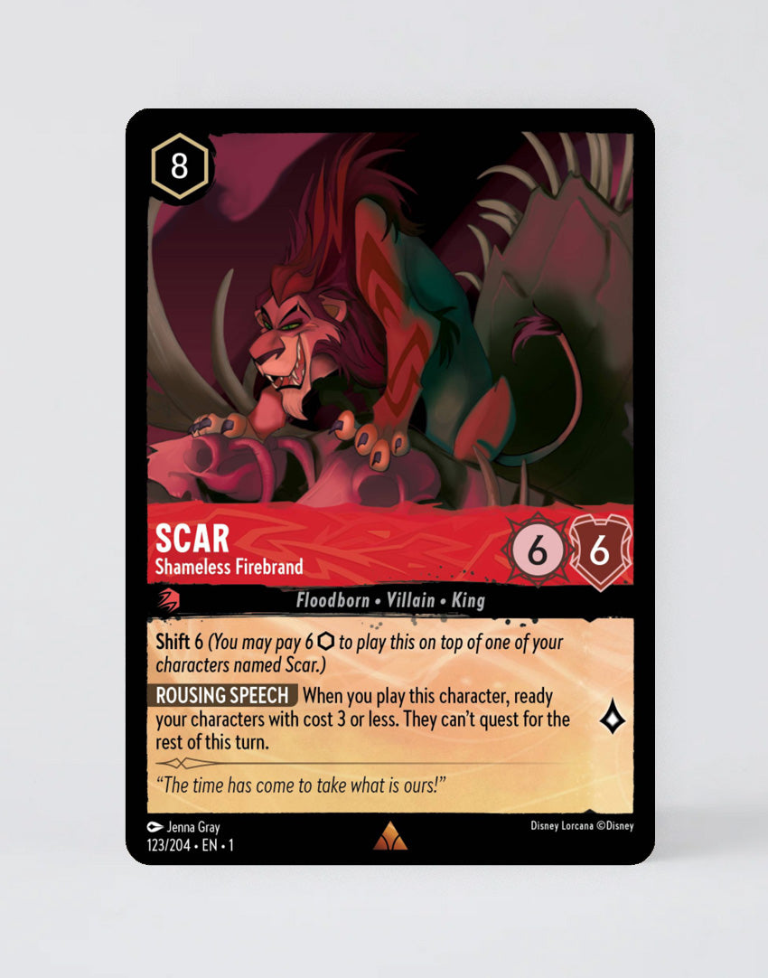 Scar - Shameless Firebrand