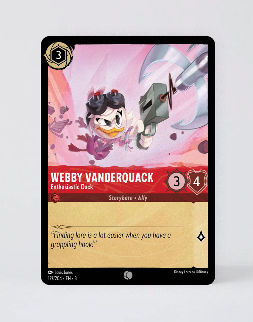 Webby Vanderquack - Enthusiastic Duck