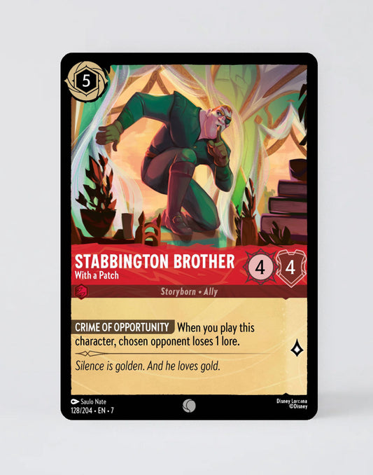 Stabbington Brother - With a Patch - FOIL