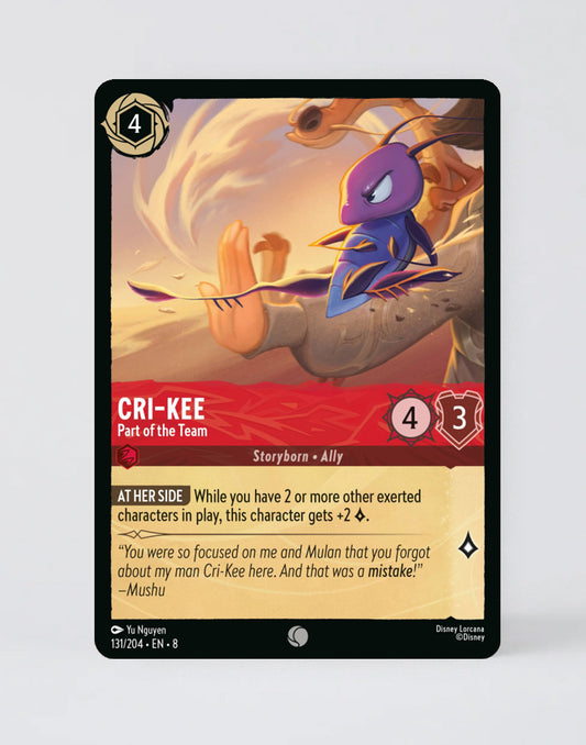Cri‐Kee - Part of the Team