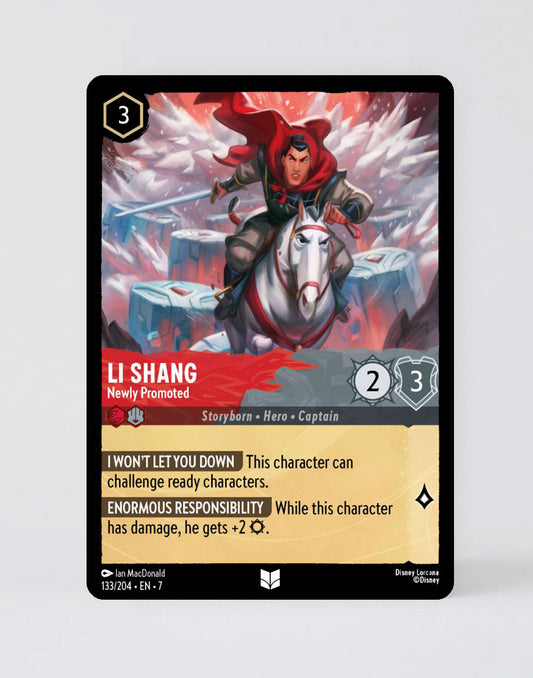 Li Shang - Newly Promoted