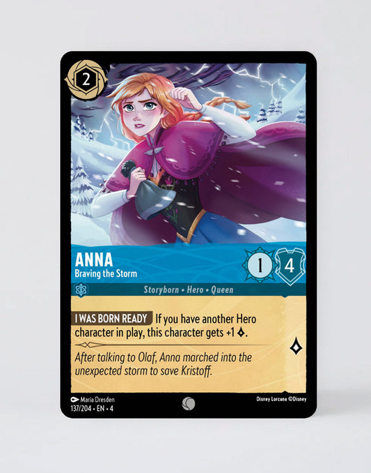 Anna - Braving the Storm - FOIL