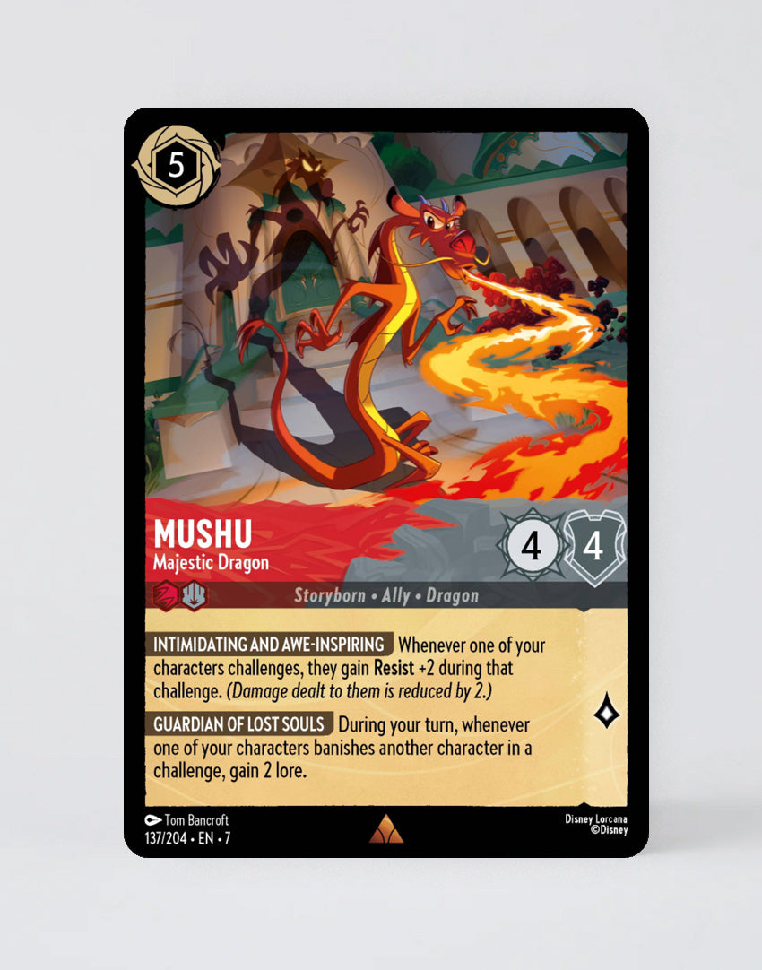 Mushu - Majestic Dragon - FOIL