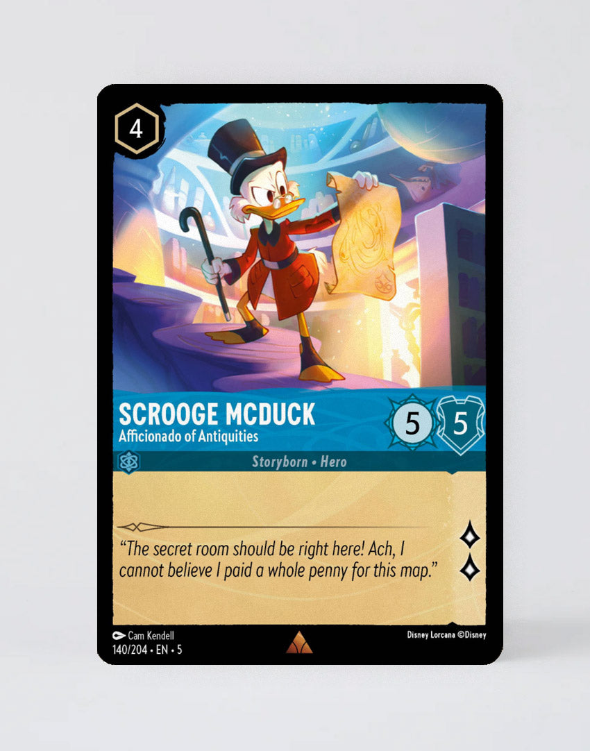 Scrooge McDuck - Afficionado of Antiquities