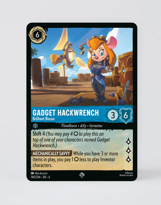 Gadget Hackwrench - Brilliant Bosun