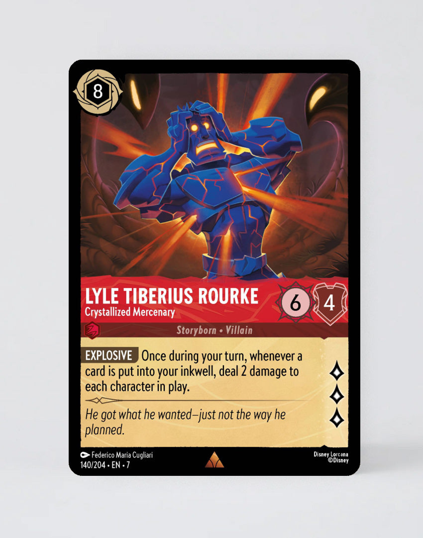 Lyle Tiberius Rourke - Crystallized Mercenary