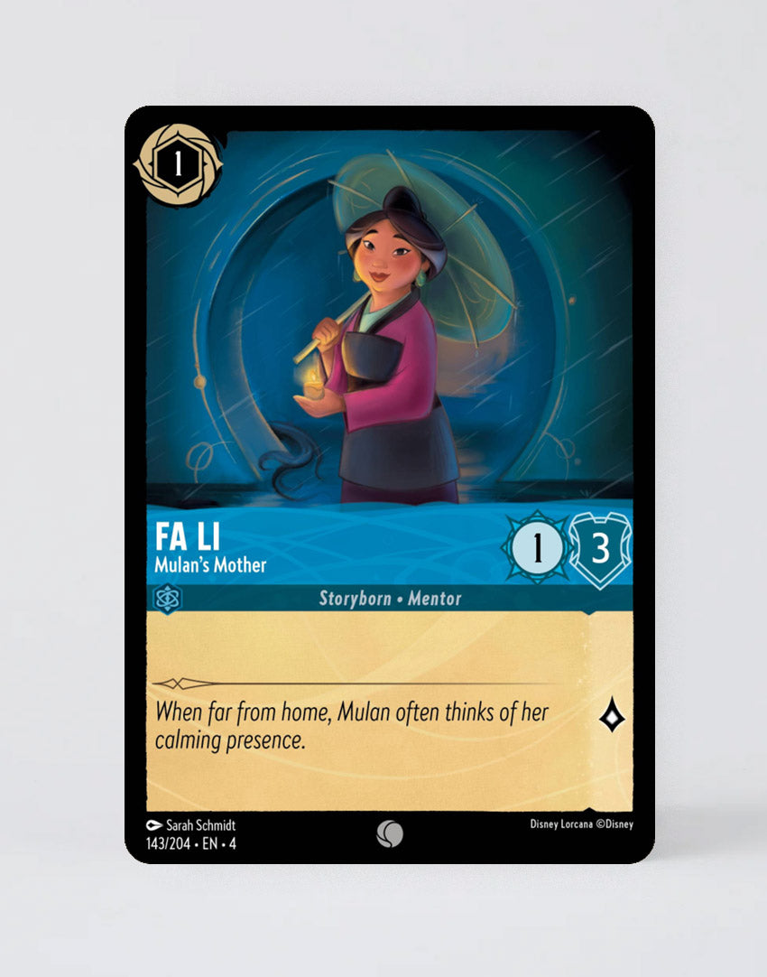 Fa Li - Mulan's Mother - FOIL