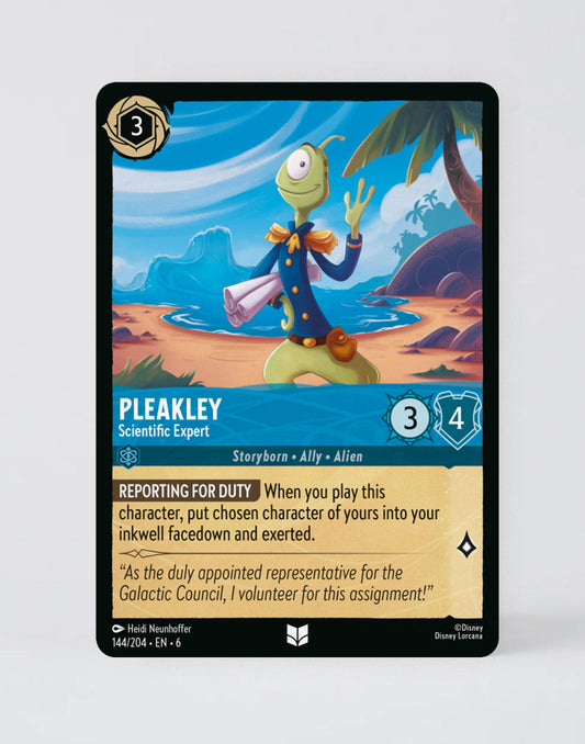 Pleakley - Scientific Expert