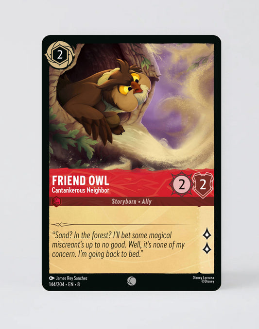 Friend Owl - Cantankerous Neighbor
