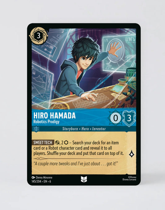 Hiro Hamada - Robotics Prodigy - FOIL