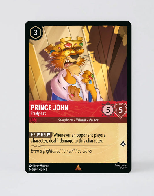 Prince John - Fraidy‐Cat