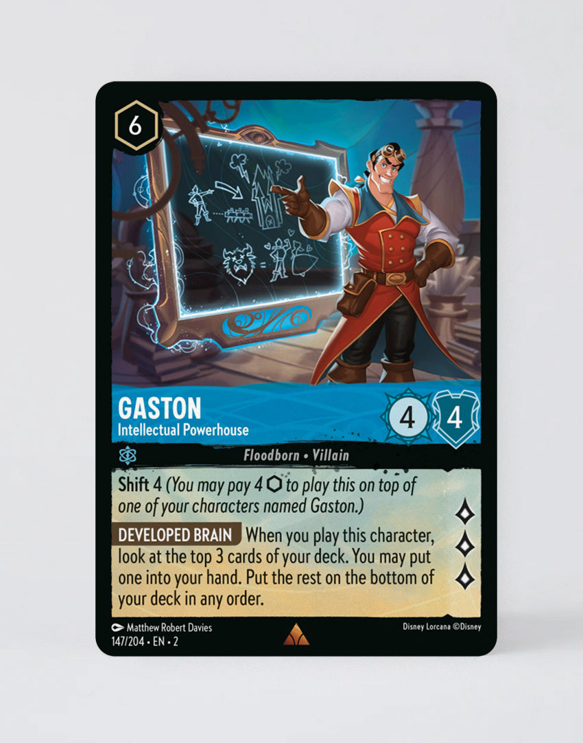 Gaston - Interllectual Powerhouse