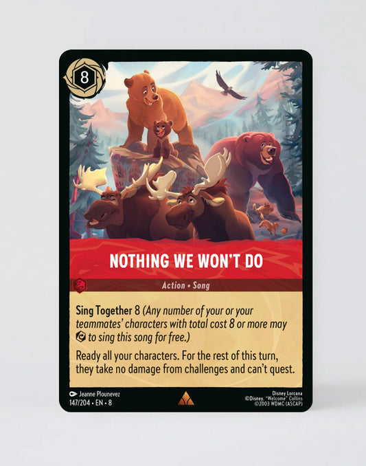 Nothing We Won't Do