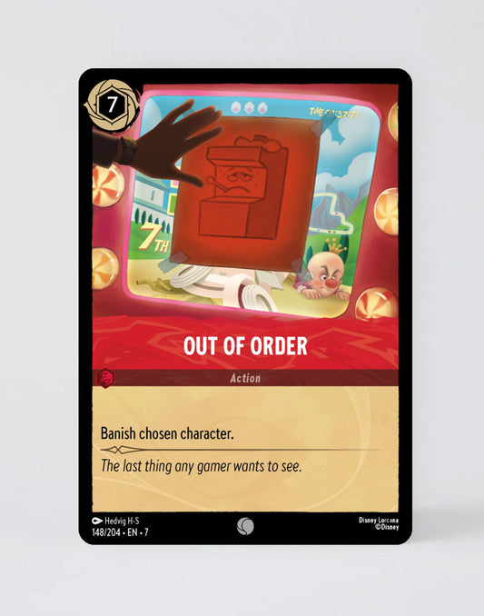 Out of Order