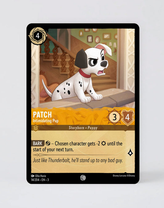 Patch - Intimidating Pup