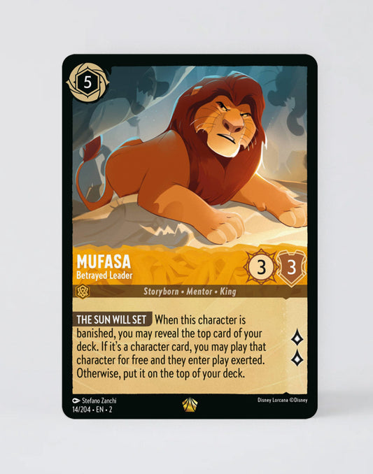 Mufasa - Betrayed Leader