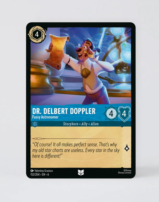 Dr. Delbert Doppler - Fussy Astronomer - FOIL