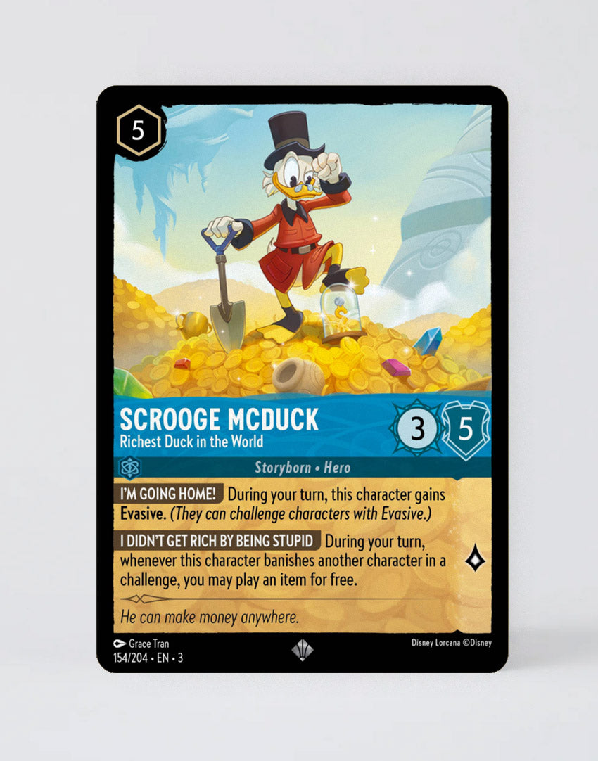 Scrooge McDuck - Richest Duck in the World - FOIL