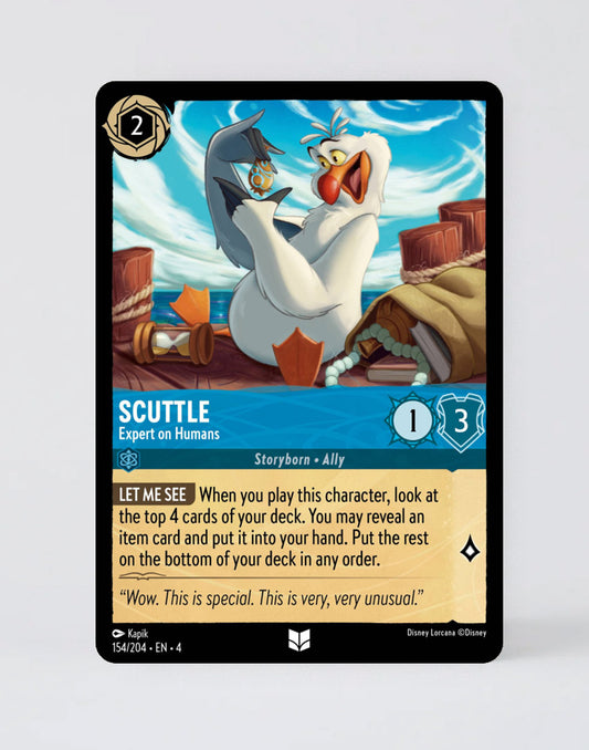 Scuttle - Expert on Humans