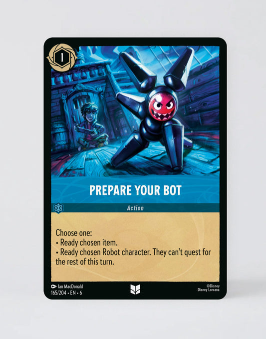 Prepare Your Bot