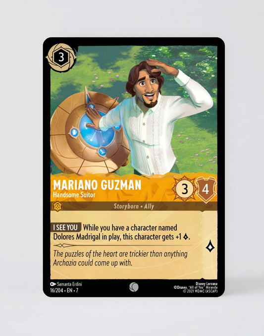 Mariano Guzman - Handsome Suitor - FOIL