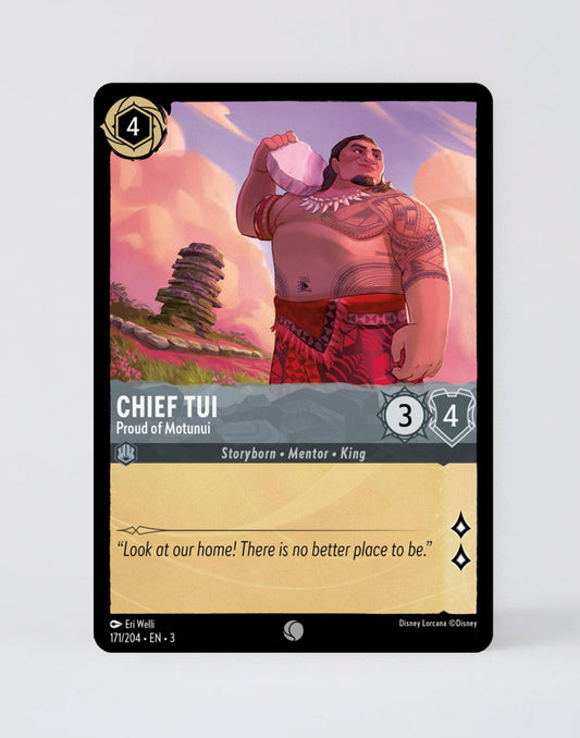 Chief Tui - Proud of Motunui