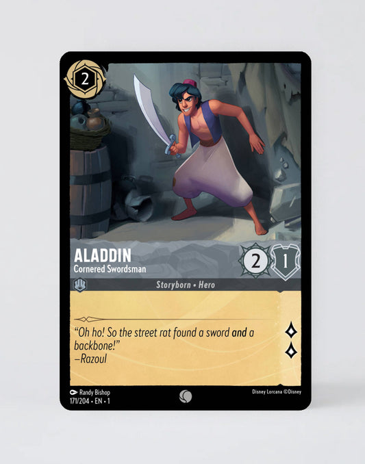 Aladdin - Cornered Swordsman