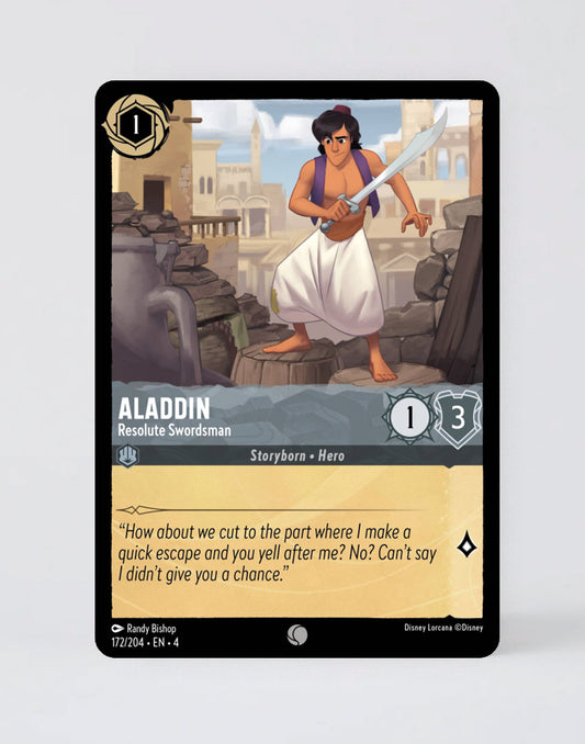 Aladdin - Resolute Swordsman - FOIL